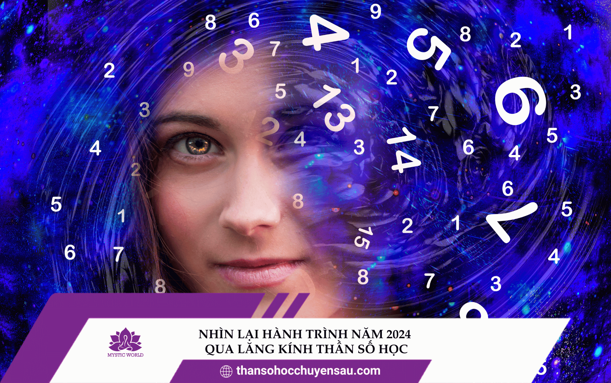 Nhìn lại hành trình năm 2024 qua thần số học