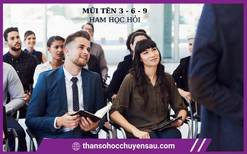 Tính chất ham học hỏi của mũi tên 3-6-9