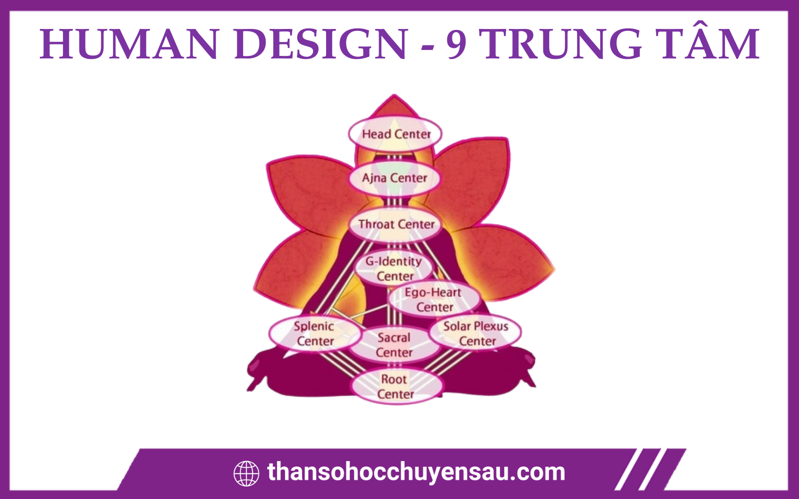 9 Trung tâm năng lượng trong Human Design