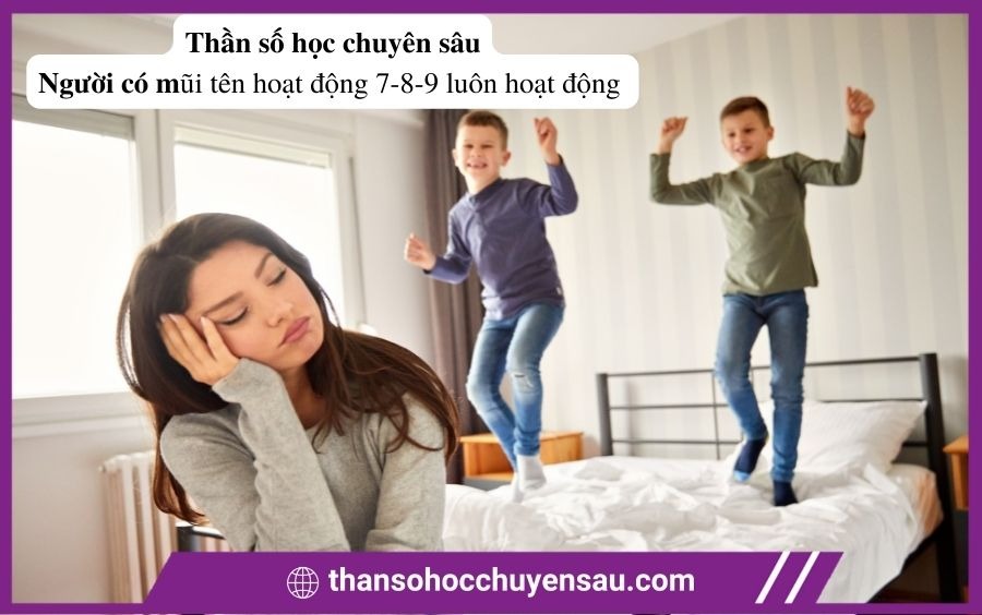 Thần số học chuyên sâu mũi tên 7-8-9