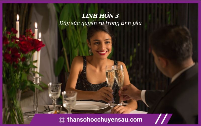 Đầy sức quyến rũ trong tình yêu