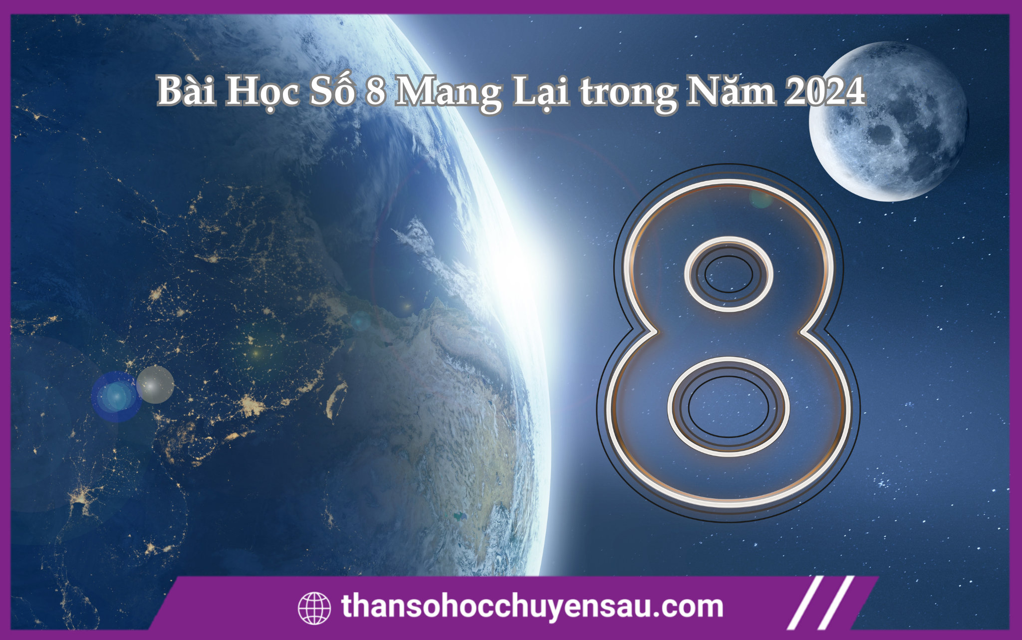 Bài học năm số 8 thần số học