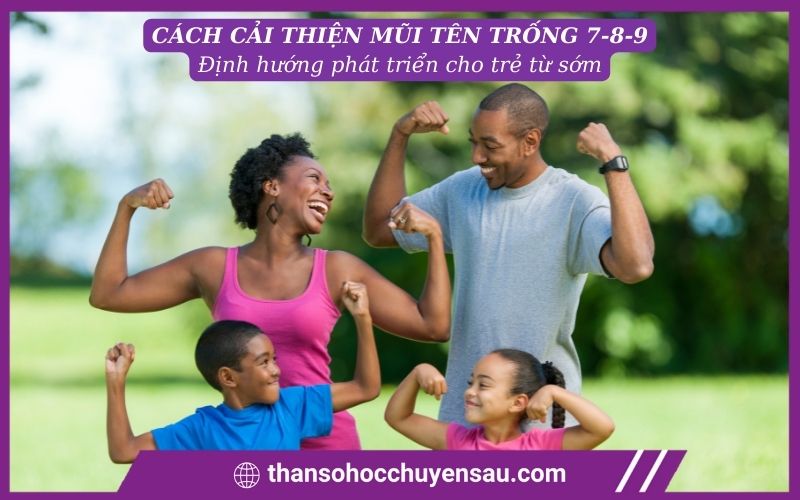 Định hướng phát triển cho trẻ mang mũi tên trống này